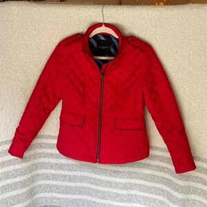 Talbots petites red jacket